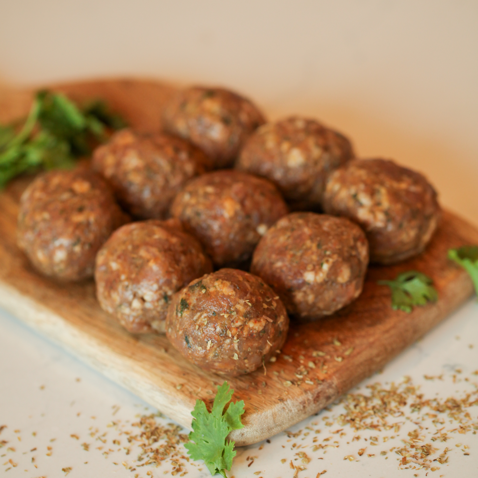 Italian Pork meatballs